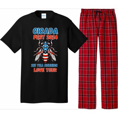 Entomology Cicada Lover Cicada Fest 2024 Pajama Set