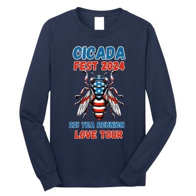 Entomology Cicada Lover Cicada Fest 2024 Long Sleeve Shirt