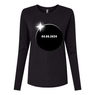 Eclipse 04.08 2024 Womens Cotton Relaxed Long Sleeve T-Shirt