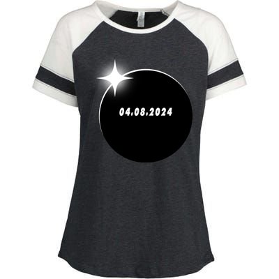 Eclipse 04.08 2024 Enza Ladies Jersey Colorblock Tee