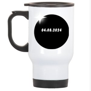 Eclipse 04.08 2024 Stainless Steel Travel Mug