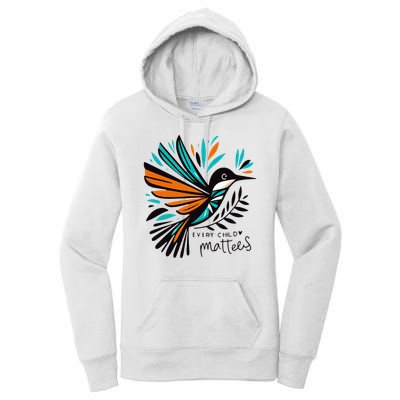 Every Child Matters Unity Day Anti Bullying Women's Pullover Hoodie