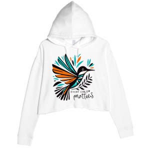 Every Child Matters Unity Day Anti Bullying Crop Fleece Hoodie