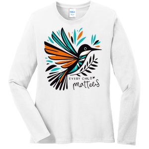 Every Child Matters Unity Day Anti Bullying Ladies Long Sleeve Shirt