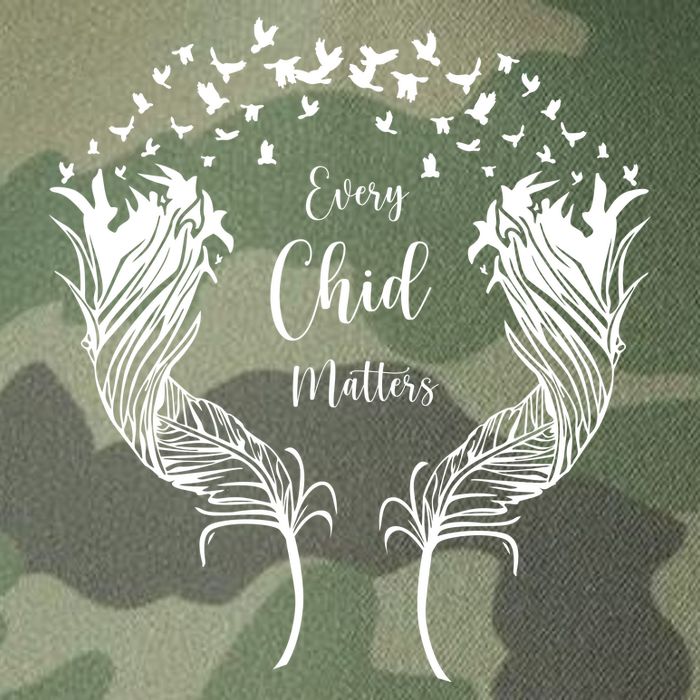 Every Child Matters Orange, Kindness And Equality Legacy Tie Dye Trucker Hat