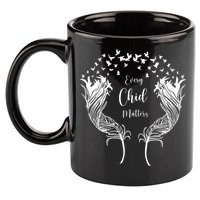 Every Child Matters Orange, Kindness And Equality 11oz C Handle Ceramic Mug