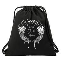 Every Child Matters Orange, Kindness And Equality Drawstring Bag