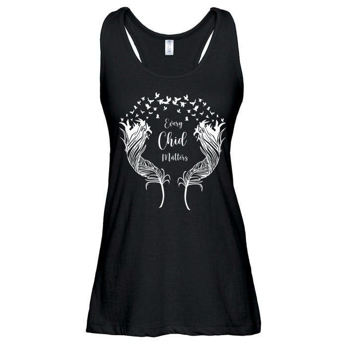 Every Child Matters Orange, Kindness And Equality Ladies Essential Flowy Tank
