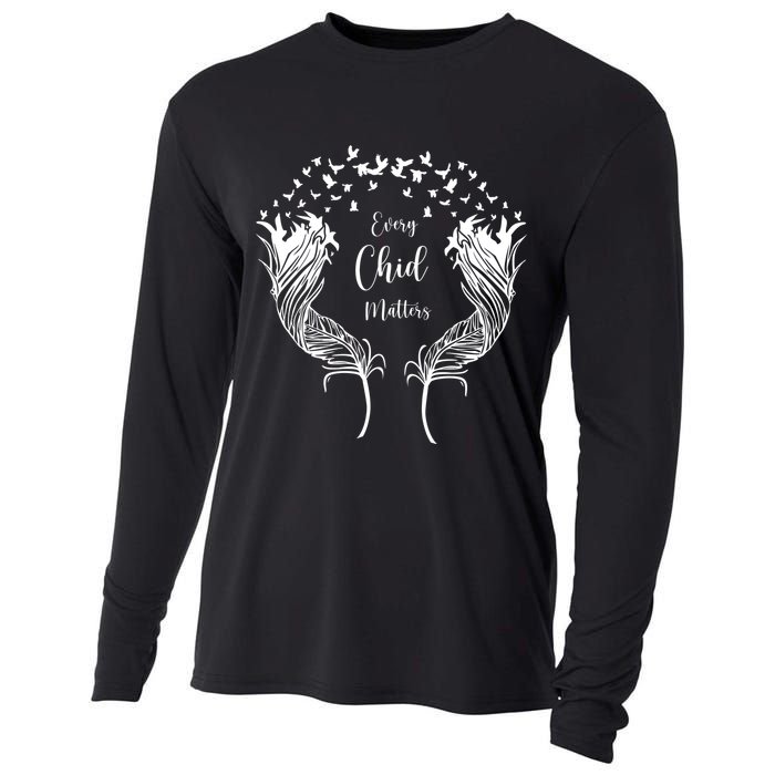 Every Child Matters Orange, Kindness And Equality Cooling Performance Long Sleeve Crew