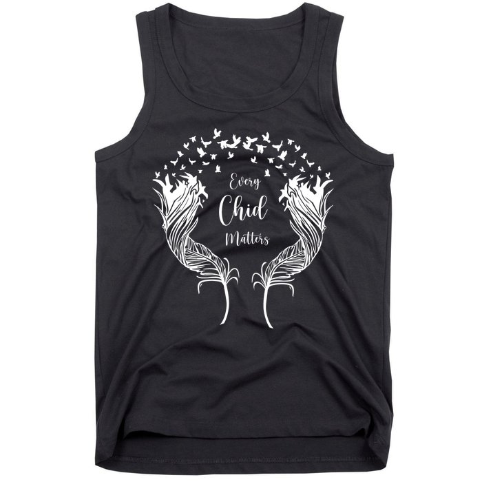 Every Child Matters Orange, Kindness And Equality Tank Top