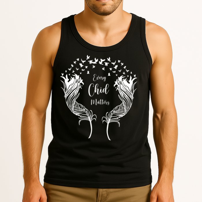 Every Child Matters Orange, Kindness And Equality Tank Top