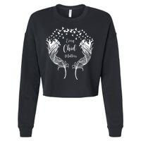 Every Child Matters Orange, Kindness And Equality Cropped Pullover Crew