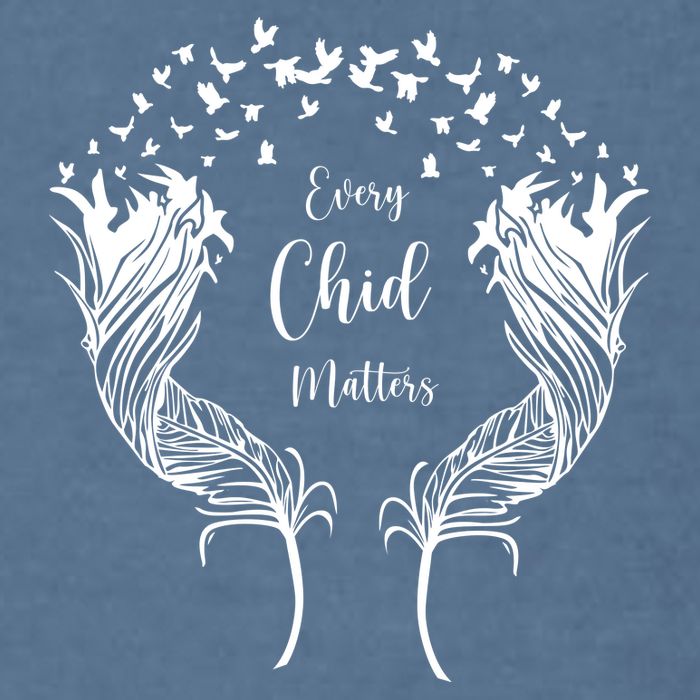 Every Child Matters Orange, Kindness And Equality Garment-Dyed Sweatshirt