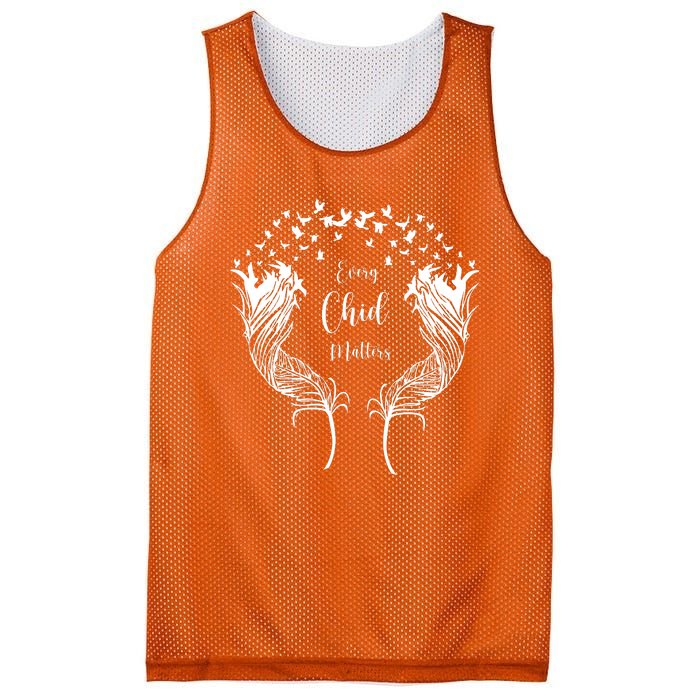 Every Child Matters Orange, Kindness And Equality Mesh Reversible Basketball Jersey Tank