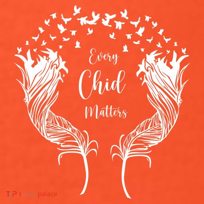 Every Child Matters Orange, Kindness And Equality Poster
