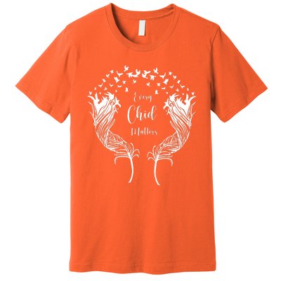 Every Child Matters Orange, Kindness And Equality Premium T-Shirt