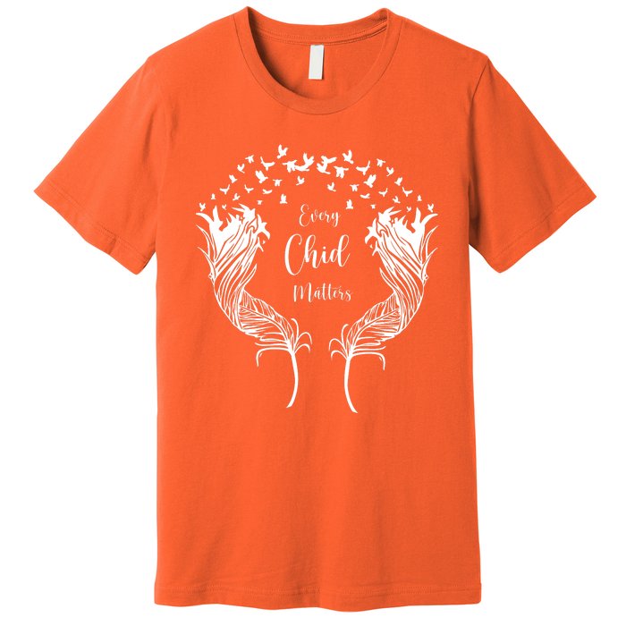 Every Child Matters Orange, Kindness And Equality Premium T-Shirt