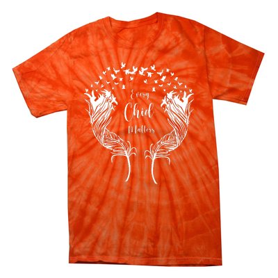 Every Child Matters Orange, Kindness And Equality Tie-Dye T-Shirt