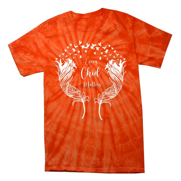 Every Child Matters Orange, Kindness And Equality Tie-Dye T-Shirt