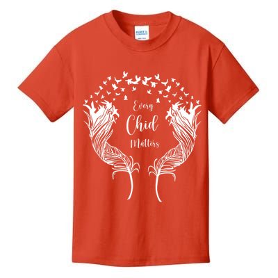 Every Child Matters Orange, Kindness And Equality Kids T-Shirt