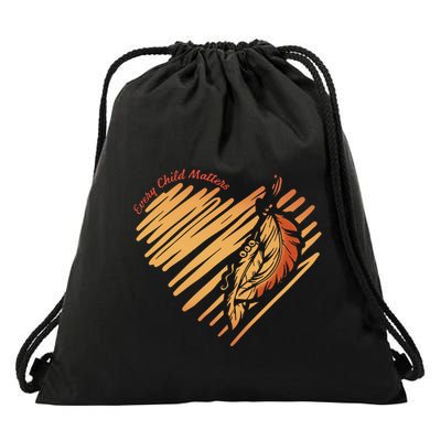 Every Child Matters Kindness And Equality Drawstring Bag