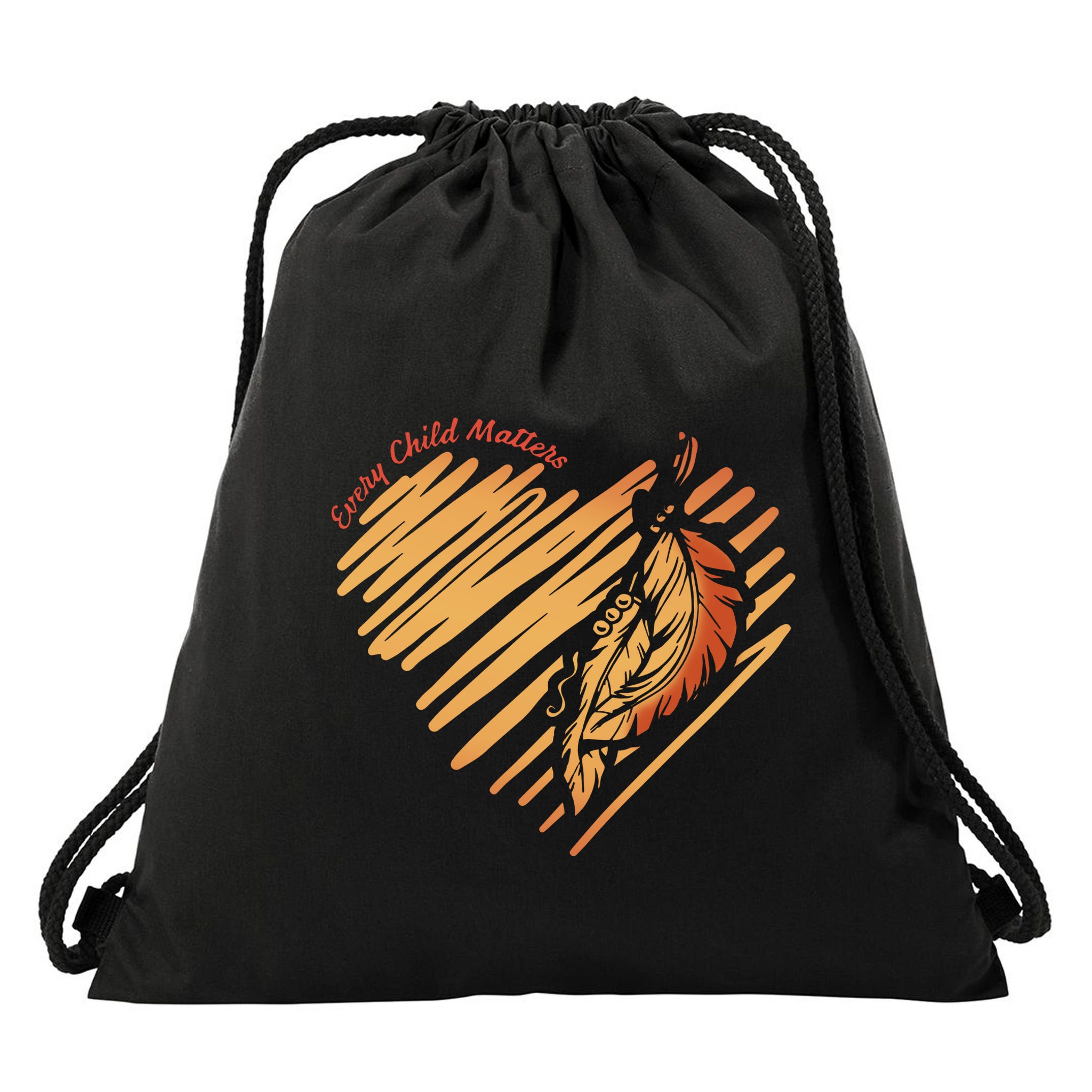 Every Child Matters Kindness And Equality Drawstring Bag