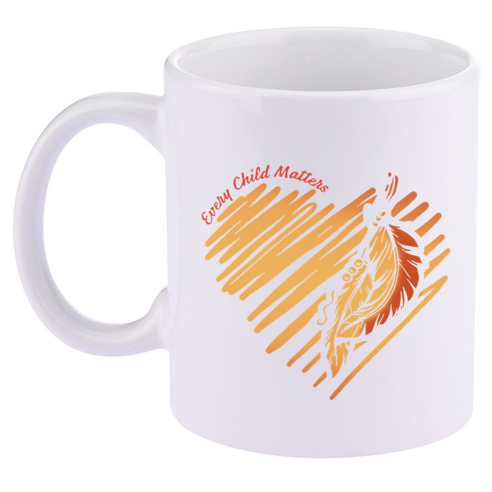 Every Child Matters Kindness And Equality 11oz C Handle Ceramic Mug