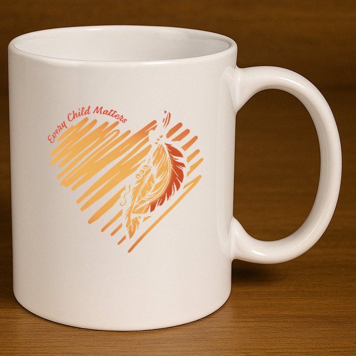Every Child Matters Kindness And Equality 11oz C Handle Ceramic Mug