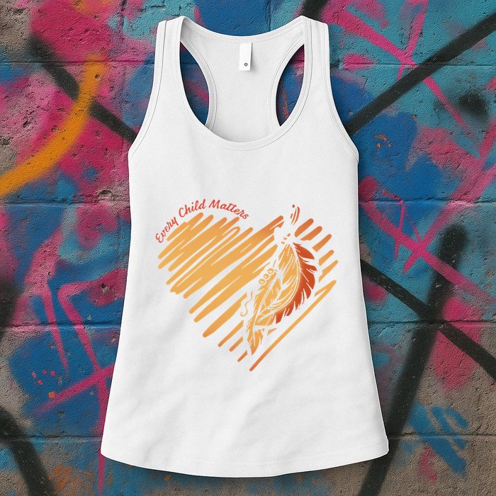 Every Child Matters Kindness And Equality Womens Tank Top
