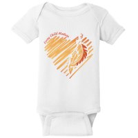 Every Child Matters Kindness And Equality Baby Bodysuit