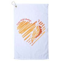 Every Child Matters Kindness And Equality Golf Towel