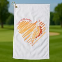 Every Child Matters Kindness And Equality Golf Towel
