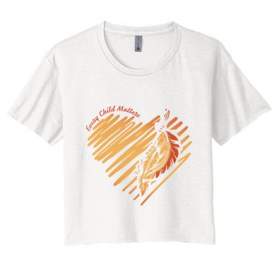 Every Child Matters Kindness And Equality Crop Top