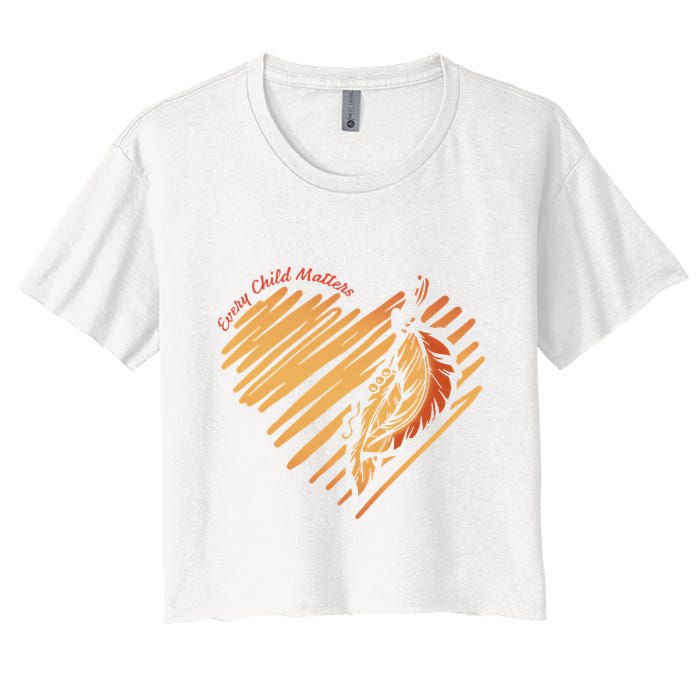 Every Child Matters Kindness And Equality Crop Top