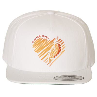 Every Child Matters Kindness And Equality Wool Snapback Cap