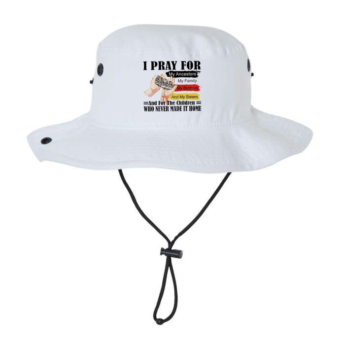 Every Child Matters I Pray For My Ancestors My Family And My Sisters Bucket Hat