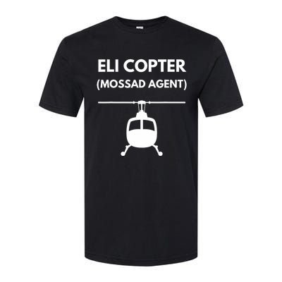 Eli Copter (Mossad Agent) Helicopter Israel Softstyle CVC T-Shirt