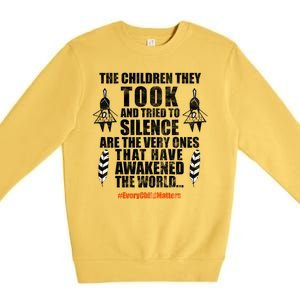 Every Child Matters Quote Premium Crewneck Sweatshirt