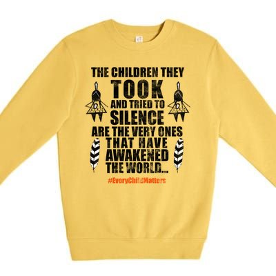 Every Child Matters Quote Premium Crewneck Sweatshirt