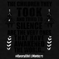 Every Child Matters Quote Ladies PosiCharge Tri-Blend Wicking Tank