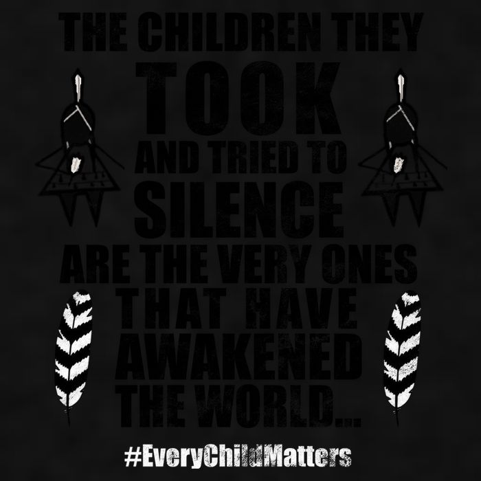 Every Child Matters Quote Ladies PosiCharge Tri-Blend Wicking Tank