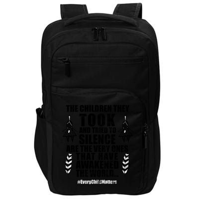 Every Child Matters Quote Impact Tech Backpack