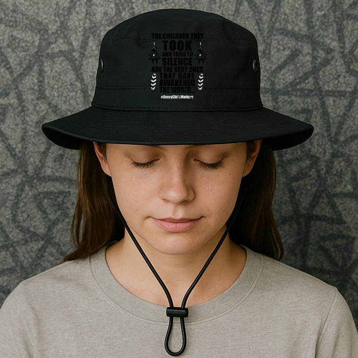 Every Child Matters Quote Bucket Hat
