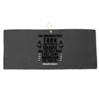 Every Child Matters Quote Large Microfiber Waffle Golf Towel