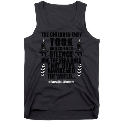Every Child Matters Quote Tank Top