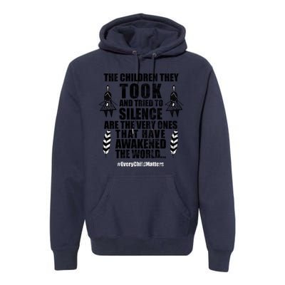 Every Child Matters Quote Premium Hoodie