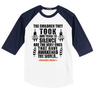 Every Child Matters Quote Baseball Sleeve Shirt