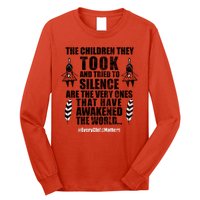 Every Child Matters Quote Long Sleeve Shirt