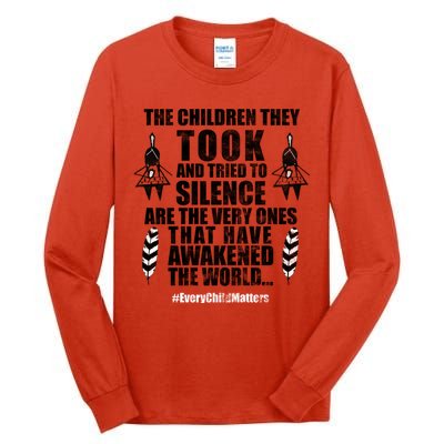 Every Child Matters Quote Tall Long Sleeve T-Shirt