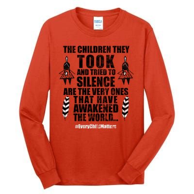 Every Child Matters Quote Tall Long Sleeve T-Shirt